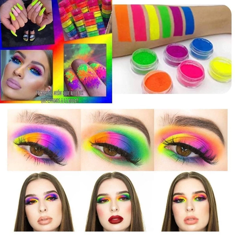 سایه پودری نئونی