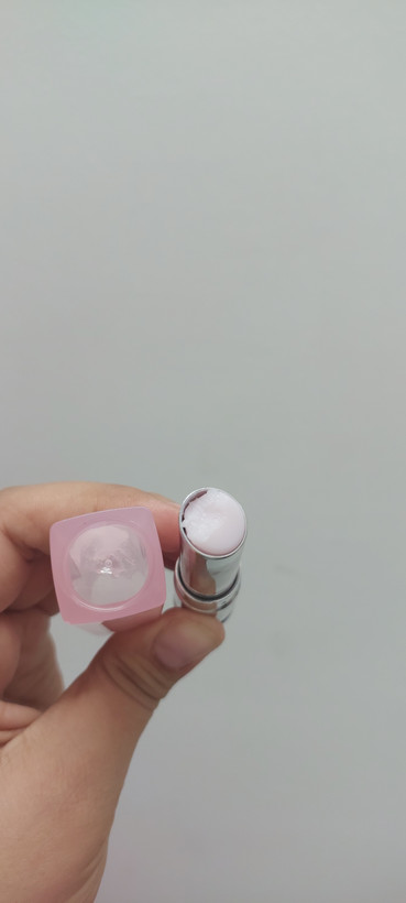 بالم لب حرارتی باربی پینترستی دورهو❌️ سر محصول با درب برخورد کرده ❌️